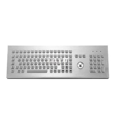 科羽全金属桌面式带轨迹球PC大键盘KY-PC-F3-DESK