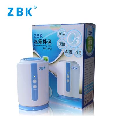 深圳厂家ZBK众倍康冰箱除味器及消毒机去异味杀菌鞋柜衣柜除异味