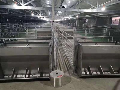 朗嘉机械生产养猪牛**不锈钢料槽围栏