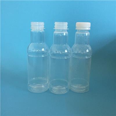 400ML宽口米酒瓶饮料瓶液体透明PET塑料瓶防盗盖生产厂家直销