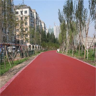 云南楚雄市彩色沥青原材料 彩色沥青用铁红色粉