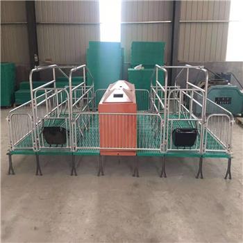誉发畜牧养猪设备厂家供应产保一体双体产床全复合产床定位栏