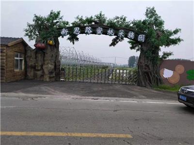 贵州生态园大门设计 景区生态大门 造型美观