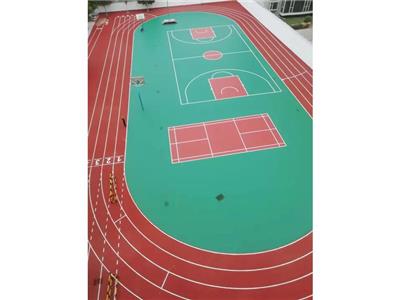全塑型自结纹塑胶跑道，新乡市嘉崴体育设施