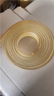 耐磨 透明 白 黄色丝印刮胶55-90A丝网印刷胶条刮刀生产厂家