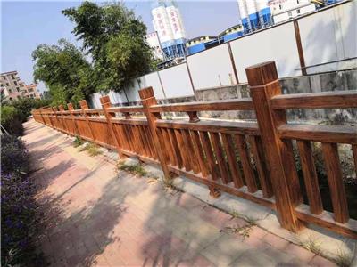 南京仿木栏杆制作制作施工