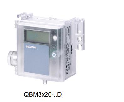 西门子房间压差传感器QBM3020-5功能