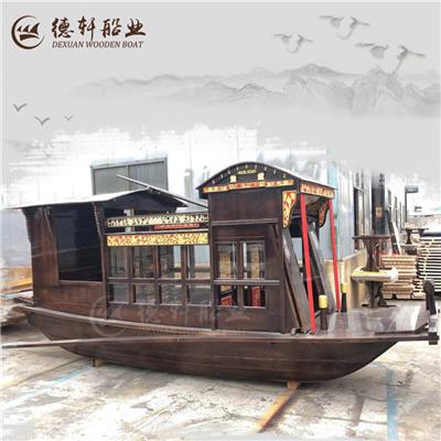 浙江省绍兴文化纪念馆电动观光船生产厂家