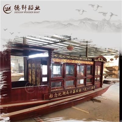西藏阿里文化纪念馆仿古高低蓬船现货出售