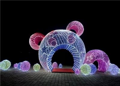 重庆灯光秀节日灯光氛围布置展览展示