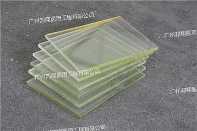 广州邦翔定制医院防护铅玻璃 铅玻璃观察窗 工厂直销铅玻璃