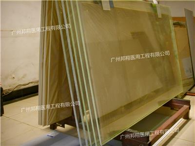 广州邦翔射线防护铅玻璃 CT室牙科DR铅玻璃 射线防护铅玻璃生产厂家