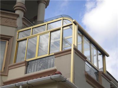 九龙坡别墅雨篷，玻璃阳光房设计安装