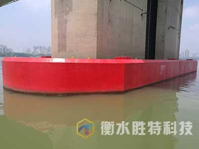 广东 自浮式防船撞复合材料防撞设施 自浮式拱桥防撞设施