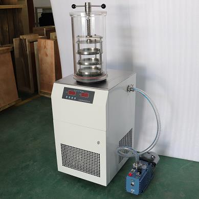 FD-1B-80压盖型冷冻式干燥机实验室冷冻干燥机上海豫明厂家直销