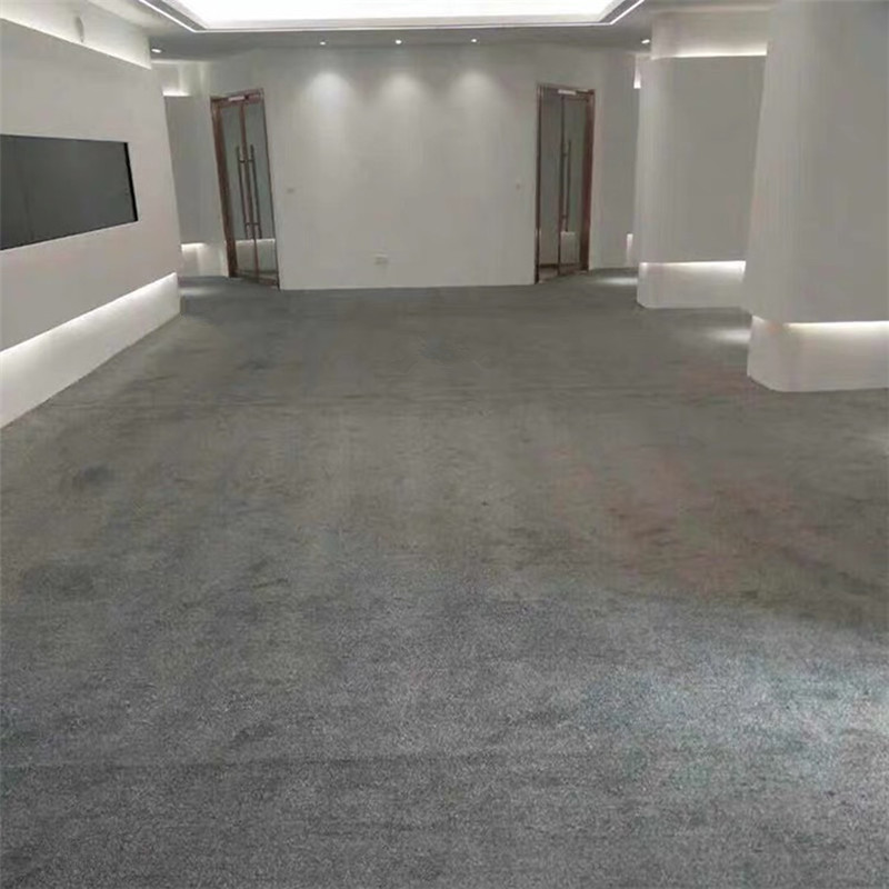 办公室条纹PVC底方块地毯整铺大面积拼接桌球台球室商场片毯