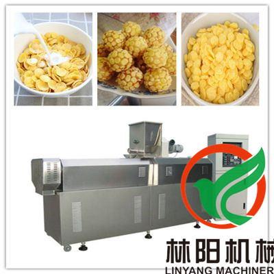 枣庄谷物脆燕麦片生产线 枣庄谷物脆燕麦片生产设备 LY70谷物脆燕麦片加工机械