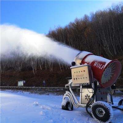 诺泰克人工造雪机设备参数 射程功率雪雕造雪机