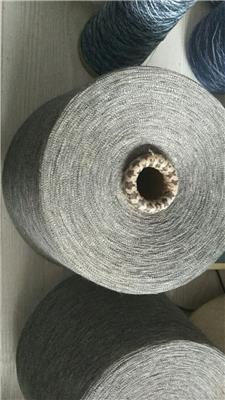 宝吉厂家专业生产32支涤棉黑白AB纱 优质产品 量大从优