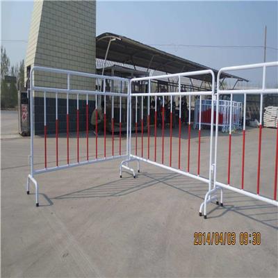 建筑工地施工隔离栏 移动式隔离栏 道路施工移动护栏