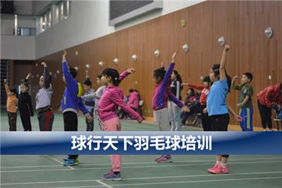 北京球行天下西城白广路羽毛球培训