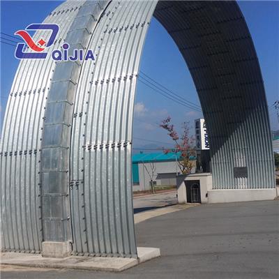 大跨径钢波纹管涵 Q235钢制波纹管涵 波纹管生产厂家