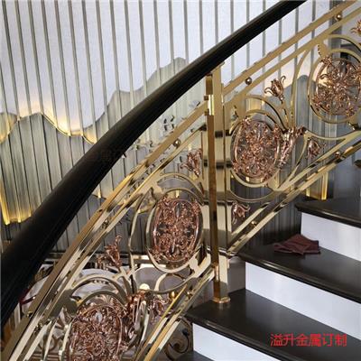 海陵岛酒店安装铜楼梯的用处