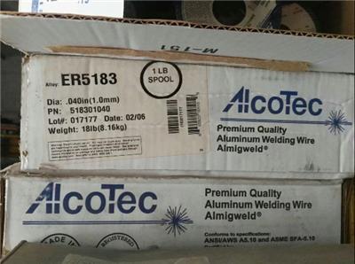 原装进口美国阿克泰克Alcotec ER5356铝镁合金气保氩弧铝焊丝焊条