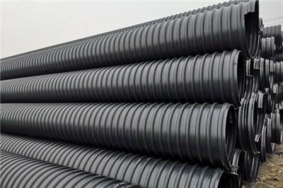 焦作排污HDPE钢带增强波纹管 规格全