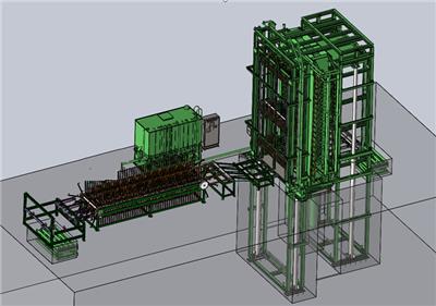 800吨热压机胶合板材生产设备自动进出板热压机整厂规划三聚氰胺贴面机