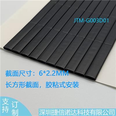 6*2.2MM石墨导热泡棉JTM-G003D01长方形截面5G板式热交换器