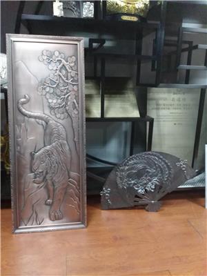 源厂家设计定制 实心板雕刻铜铝浮雕壁画背景 贵阳古铜铝板工艺品价格优惠