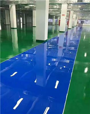 青岛车间环氧地面地坪 塑胶地板设计 固化地坪施工