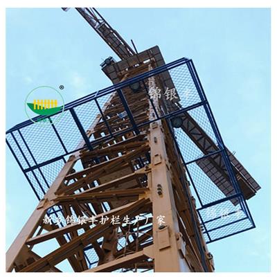 杭州定型化防攀爬厂家 质量可靠 塔吊防攀爬防护网