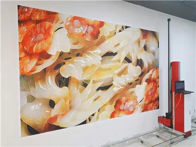 东莞墙面绘画机厂家 工业级高精度3d打印机 瓷砖玻璃喷绘机