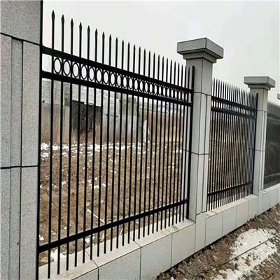 业环 锌钢护栏-锌钢喷塑护栏-围墙锌钢护栏