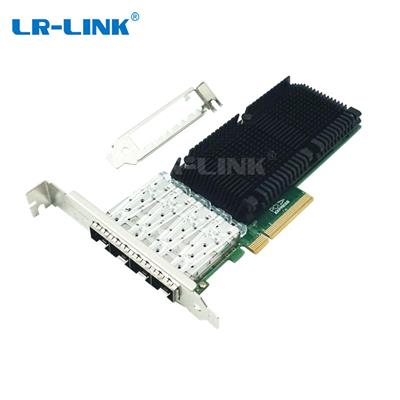 LR-LINK四口万兆RDMA光纤网卡