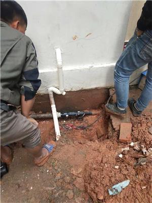 广州埋地管道漏水超声波检测，无损地面漏水检测