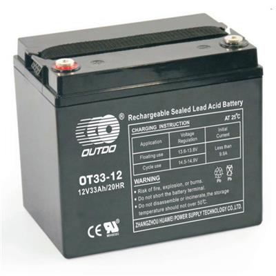 OUTDO奥特多蓄电池OT38-12 12V38AH/20HR质保三年