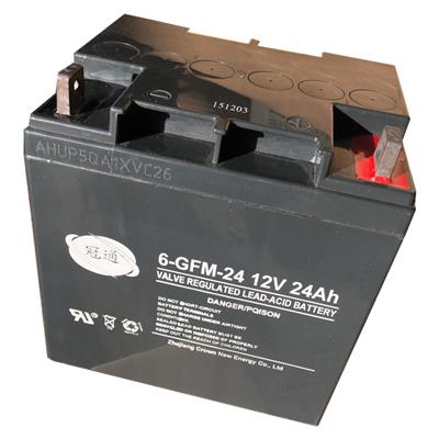 冠通蓄电池6-GFM-7 12V7Ah自动门电池