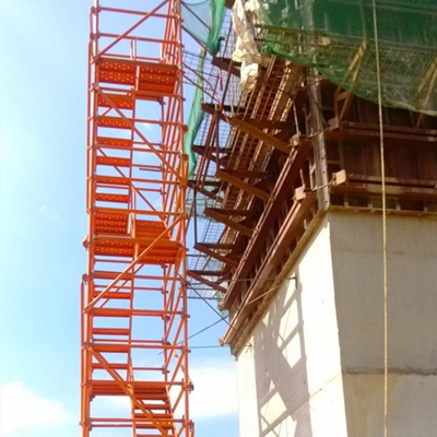 高墩安全爬梯 框架式爬梯 梯笼式爬梯