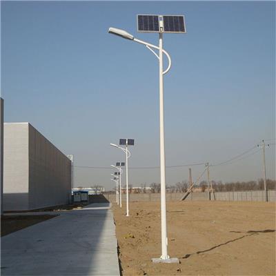 厂家生产LED30W太阳能路灯 定制新农村5-8米A字臂海螺臂