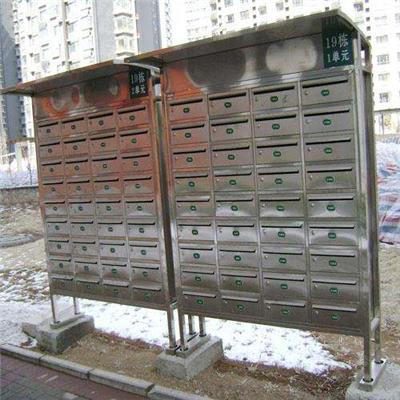 古铜不锈钢拉丝信报箱 河南信报箱定制公司不锈钢信报箱