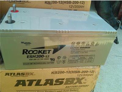 ROCKET火箭蓄电池ES100H-12免维护规格尺寸