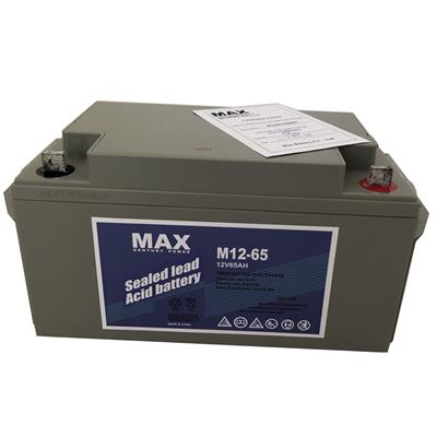 ​MAX蓄电池M12-65 12V65AH​​道路交通储能照明