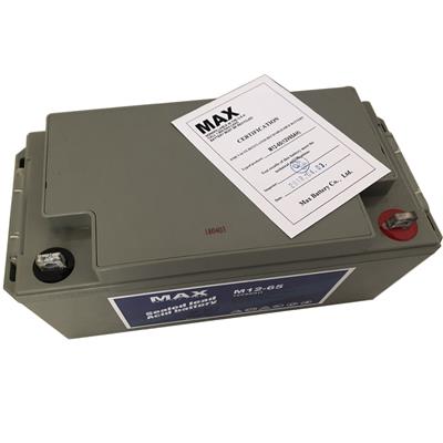 MAX蓄电池M12-50 12V50AH节能供电