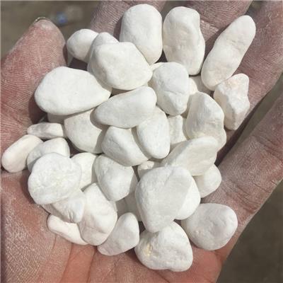 白色鹅卵石价格 鹅卵石水处理垫层 耐磨鹅卵石