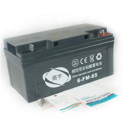 商宇6-FM-65阀控密封式铅酸蓄电池12V65AH