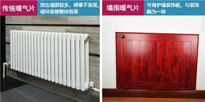 银屋薄型墙围式暖气片 安装灵活方便的新型采暖方式