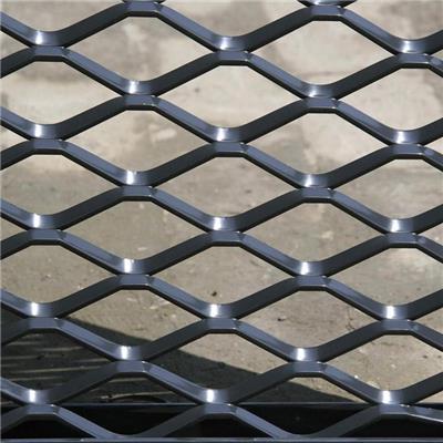厂家生产不锈钢钢板网 室内装饰菱形拉伸网 重型建筑金属板网